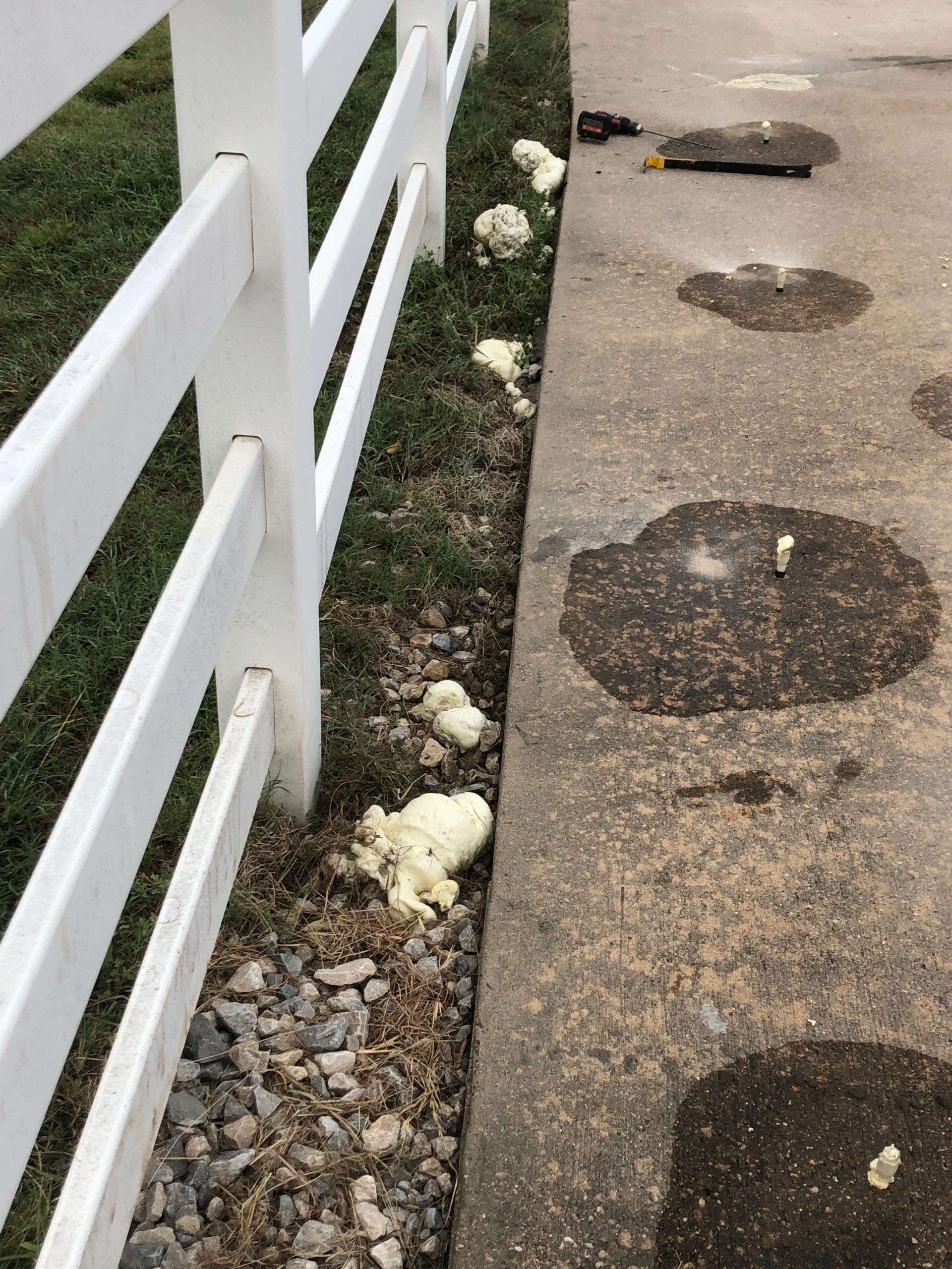 Foundation Repair Concrete Lifting Stephenville TX - Parking Lot Repair