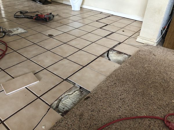 Carbon Fiber Interior Foundation Repair