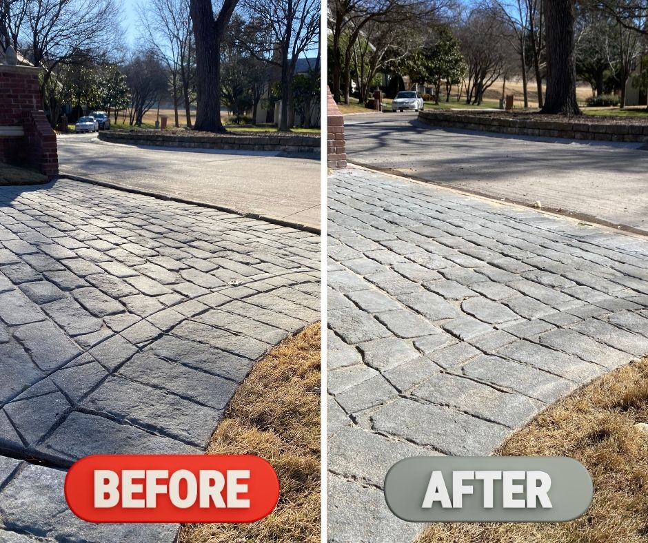 A Precision Foundation Repair expert using polyurethane foam to lift a cracked residential driveway slab in Mineral Wells, Texas. A Precision Foundation Repair expert using polyurethane foam to lift a cracked residential driveway slab in Mineral Wells, Texas.